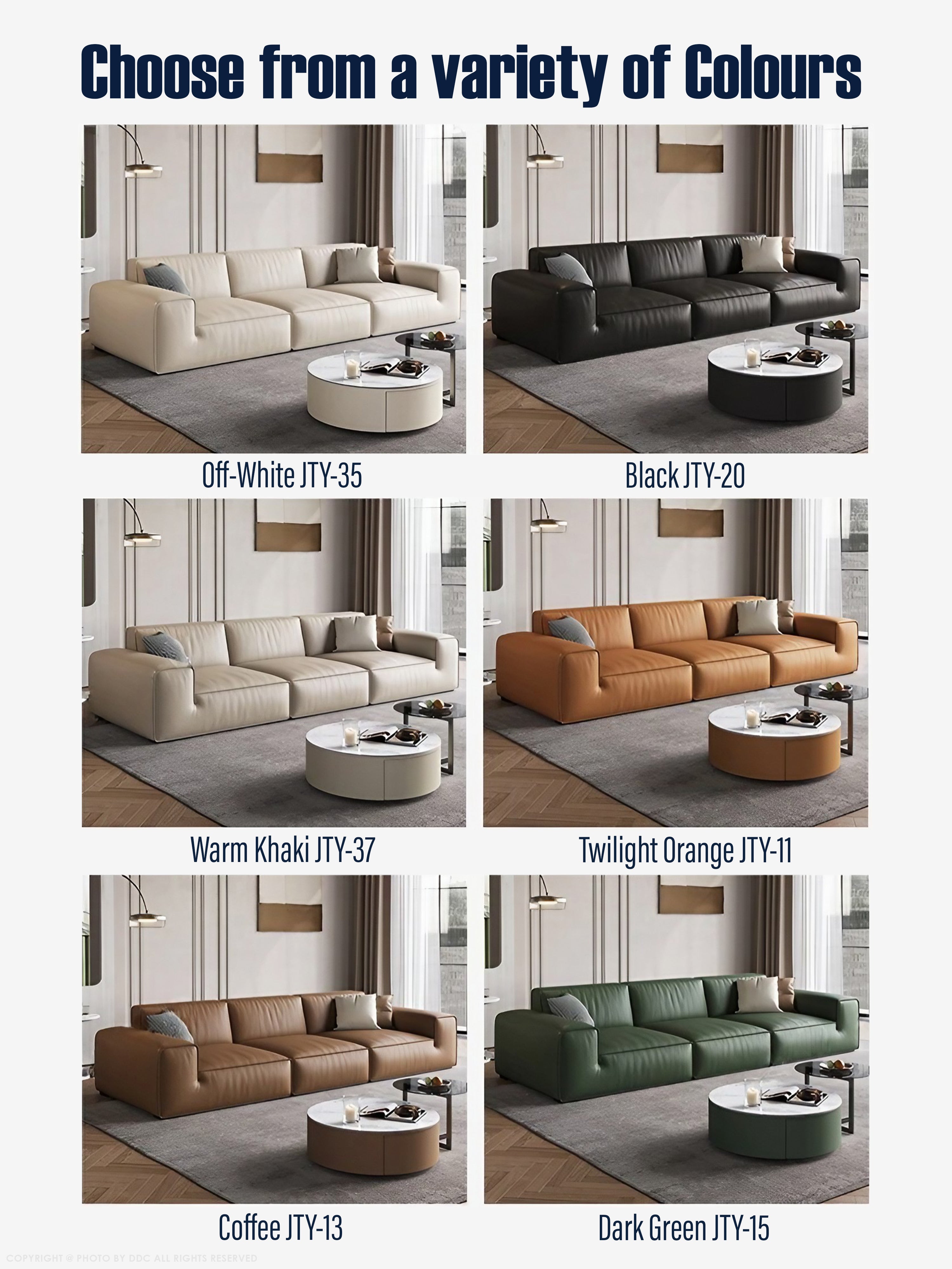 Big Bull Italian Leather Sofa