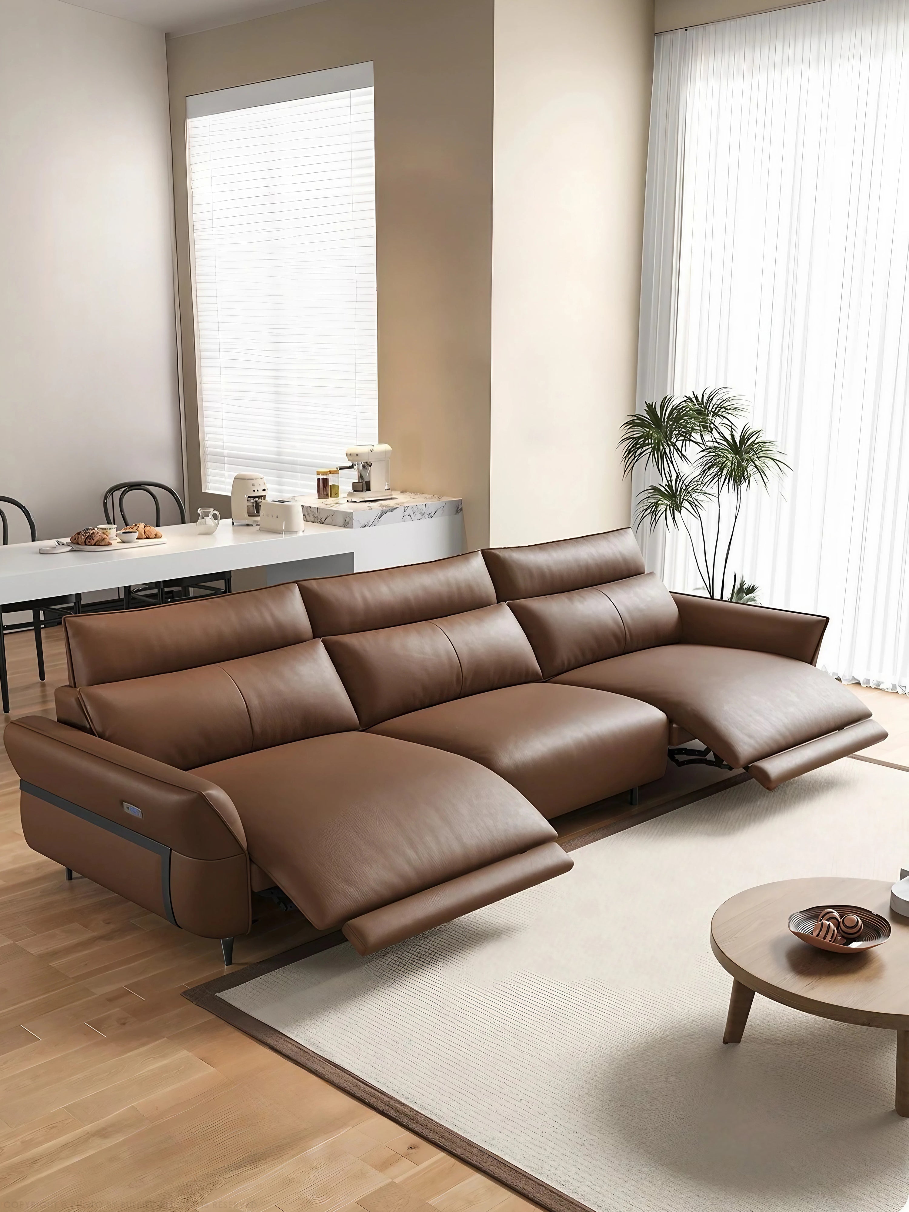 Daisy Electric Recliner Leather Sofa